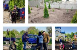 Від розпису зупинок до парку мрії: родина священника — ініціатор змін у селі Скитка