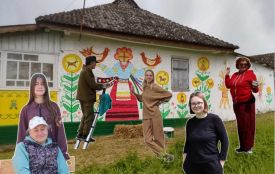 Хати заговорили трипільськими орнаментами — реалізують проєкт «Подністровський стінний розпис»