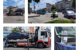 У Вінниці борються з неправильним паркуванням, що спричиняє ДТП