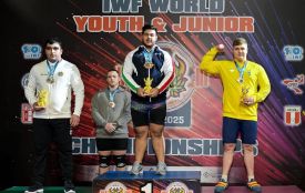 Важкоатлета Володимира Чмиха визнали найкращим в Україні юним спортсменом травня