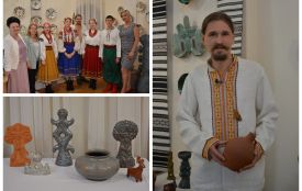 Молодий митець Михайло Діденко представив унікальну виставку керамічних скульптур