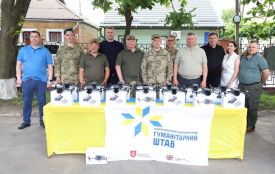 Конкурс обласної ради «Безпечні стійкі громади»: Крижопільська громада передала військовим необхідну техніку (Пресслужба Вінницької обласної ради)