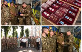 Бійців «Червоної Калини» нагородили за відвагу та вірність Україні