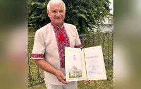 Жмеринчанин Володимир Горлей отримав почесну Грамоту Верховної Ради України