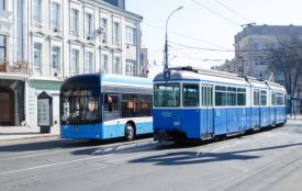 На Соборній тестують нові інтегровані зупинки громадського транспорту