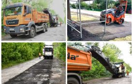 У Тростянецькій громаді за понад вісім мільйонів відремонтували дві ключові дороги державного значення