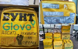 Курʼєри Glovo оголосили про страйк у Вінниці. Що сталося?