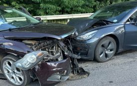 У Гнівані Tesla виїхала на зустрічну: жінка-водій у лікарні