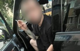 Під наркотиками та без прав зловили на Київській водія Mitsubishi. Попався уже втретє