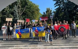 «Хотів, аби Україна була вільною»: у Вінниці вшанували воїнів Михайла Насадюка і Юрія Бурка