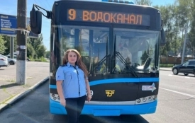 «Ця робота надихає»: як Наталія Федоренко стала водійкою тролейбуса