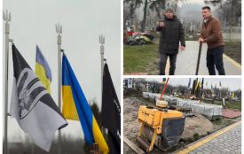 На кладовищі Вінницьких Хуторів облаштовують місце поховання Героїв