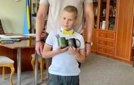 Юний ладижинець Дмитро Тягун зібрав 15 тисяч гривень для ЗСУ