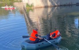 На Гонти з річки Південний Буг дістали тіло людини