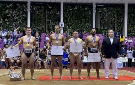 Вінничанин Святослав Семикрас переміг росіянина і виборов золото Чемпіонату світу із сумо