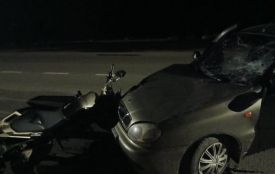 Госпіталізували 16-річного водія мотоцикла та його 14-річну пасажирку