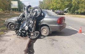 П'яний на ЗАЗ зіткнувся з мотоциклом у Бершаді. Двоє людей у лікарні