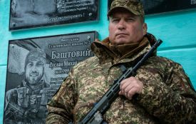 У Тульчині відкрили меморіальну дошку на честь загиблого Героя Руслана Баштового