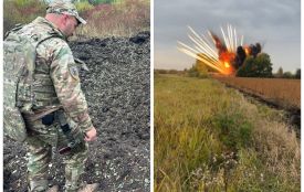 На Вінниччині знищили бойову частину ворожої ракети Х-101. ВІДЕО