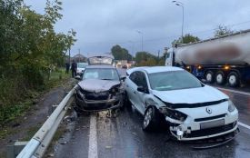 Серйозна ДТП поблизу Лукашівки: водія Skoda госпіталізували до лікарні