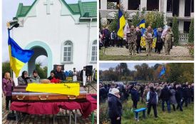 Козятинська громада провела в останню путь героя Олександра Корольчука, який загинув на Херсонщині