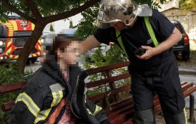 Пожежа на Миколайчука: врятували 11-річну дівчинку із задимленої квартири