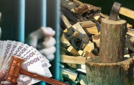 Напродавав неіснуючі дрова на 90 тисяч гривень: суд відправив шахрая за грати