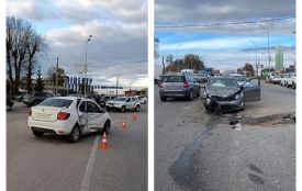 Через вимкнену секцію світлофора Renault зіткнувся з Kia: двоє пасажирів у лікарні
