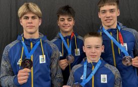 У домашньому Кубку України з акробатики вінницькі призери вигравали лише золоті нагороди