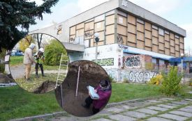 Під «Росією» — історія. Археологи знайшли старовинну монету, кераміку та артефакти Другої світової