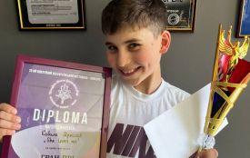 11-річний Ярослав Коваль зі Стрижавки здобув срібло на Dance World Cup