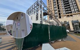 Ремонт арки на Космонавтів планувався за 700 тисяч гривень. Чи вклалися в суму?