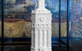 Вінницька Вежа у Лаврі. У Києві відкрили виставку з 3D-моделлю символу Вінниці