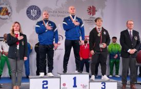 Вінничанин Віталій Коломієць у Румунії став чемпіоном світу з пауерліфтингу