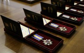 У Вінниці родинам загиблих гвардійців вручили ордени «За мужність»