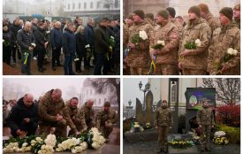 До Дня Гідності та Свободи у Вінниці вшанували полеглих Захисників