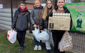 Діти зі Стадниці зібрали понад сорок кілограмів відходів за один день