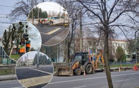 На Київській розпочали оновлення дороги, переходів та зупинки: детальний огляд робіт і бюджету