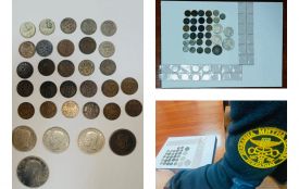 На кордоні з Молдовою вилучили старовинні монети, датовані 1904–1950 роками