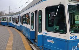 На маршрут №5 виїхав оновлений трисекційний трамвай