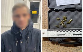 «Пройшовся» двома кав’ярнями за годину: чоловік із пістолетом обікрав заклади у Вінниці