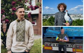 Троє волонтерів з Вінниці отримали «Золоте серце» від президента