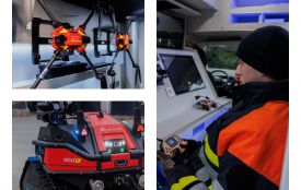 З’явився робот-пожежник на Вінниччині: працює там, куди люди не можуть зайти