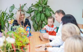 Патронатна родина Тишкевичів прийняла семирічного хлопчика