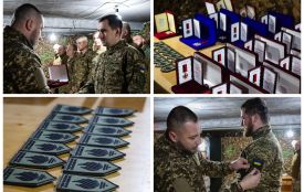 Бійцям бригади «Червоної Калини» вперше вручили бойові шеврони