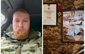 Захисник Ярослав Січак отримав «Золотий Хрест» за мужність на фронті