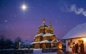 Коли засяє перша зірка на Святвечір 24 грудня? Мапа України