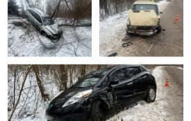 Четверо дітей у лікарні за 30 хвилин: на одній вулиці у Хмільнику сталися дві дорожні трощі