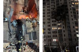 Київ і Львівщина пережили ніч ракет і БпЛА. Серед загиблих — медик, поранені рятувальники