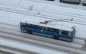 У Вінниці тролейбуси №9 та №11 пустили в об’їзд через перекриття дороги